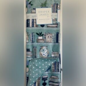 Draper James Blue and White Decorative Throw